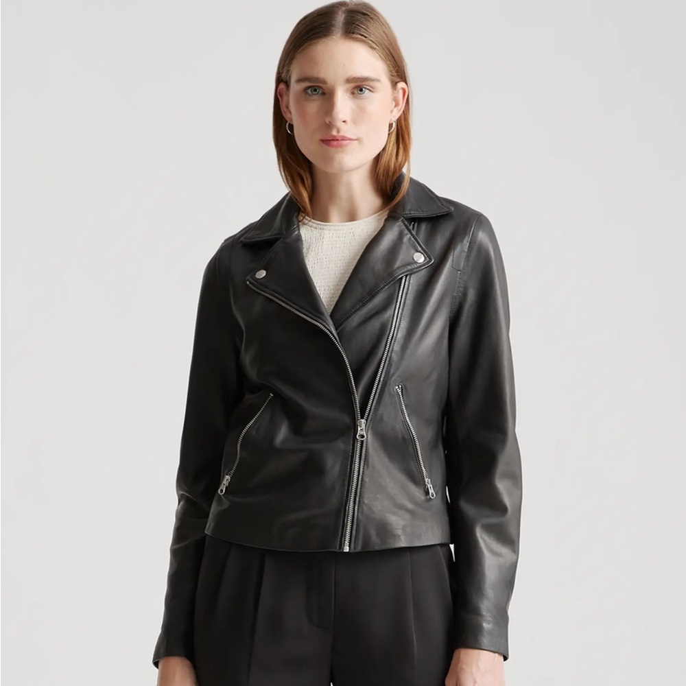 Quince Leather Moto Jacket